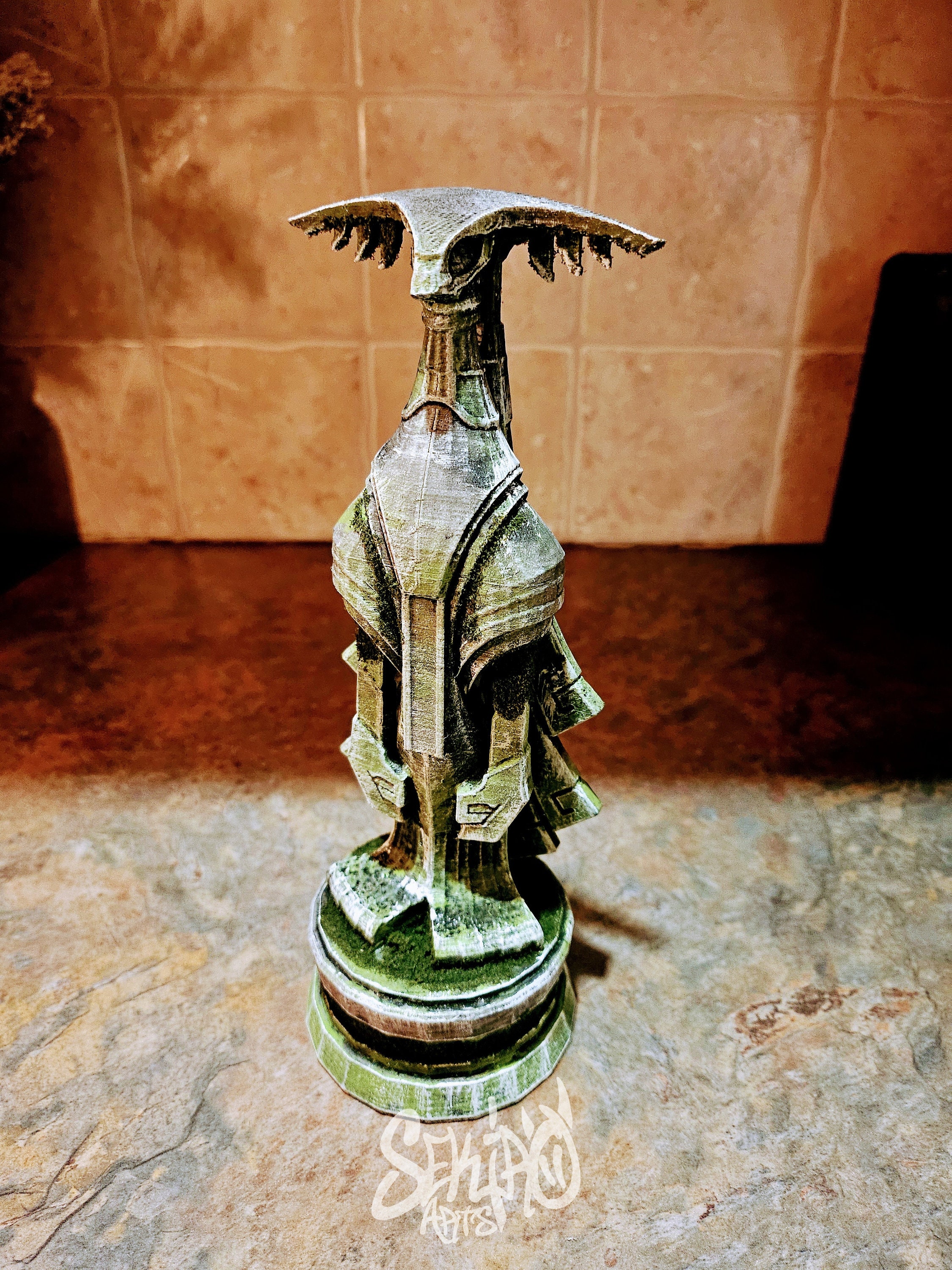 Zelda Tears of the Kingdom Inspired Rauru Zonai Statue Made to