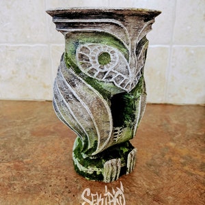 Zelda Twilight Princess inspired Owl statue wolf link.made to order