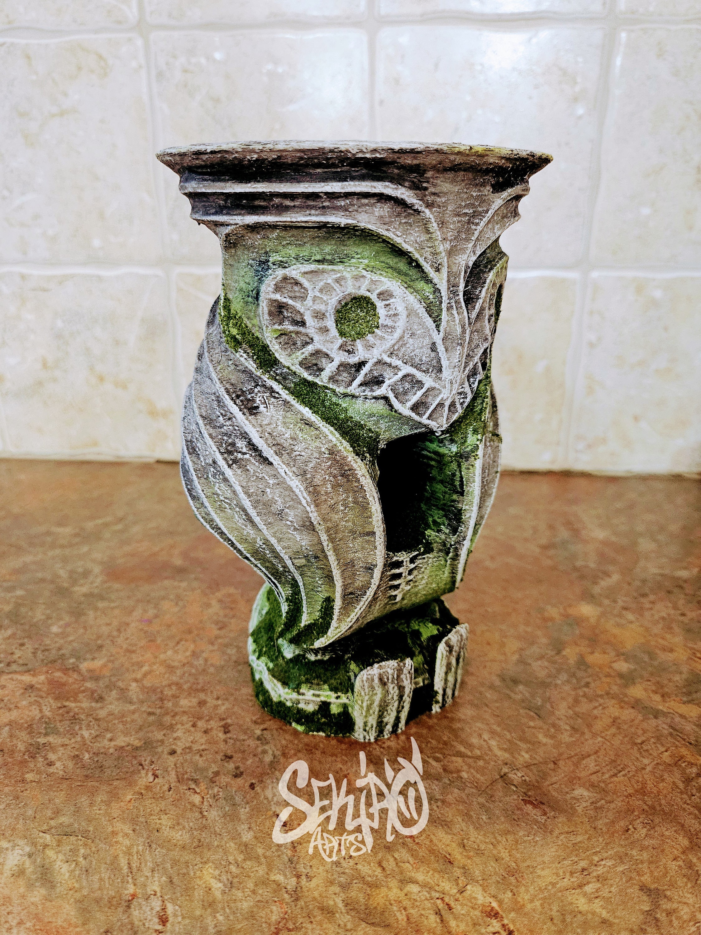 Zelda Twilight Princess inspired Owl statue wolf link.made to order