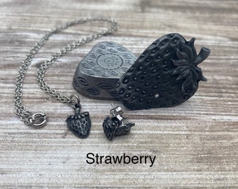 Torino Pewter Trinket Box Jewelry Set Necklace Earrings and