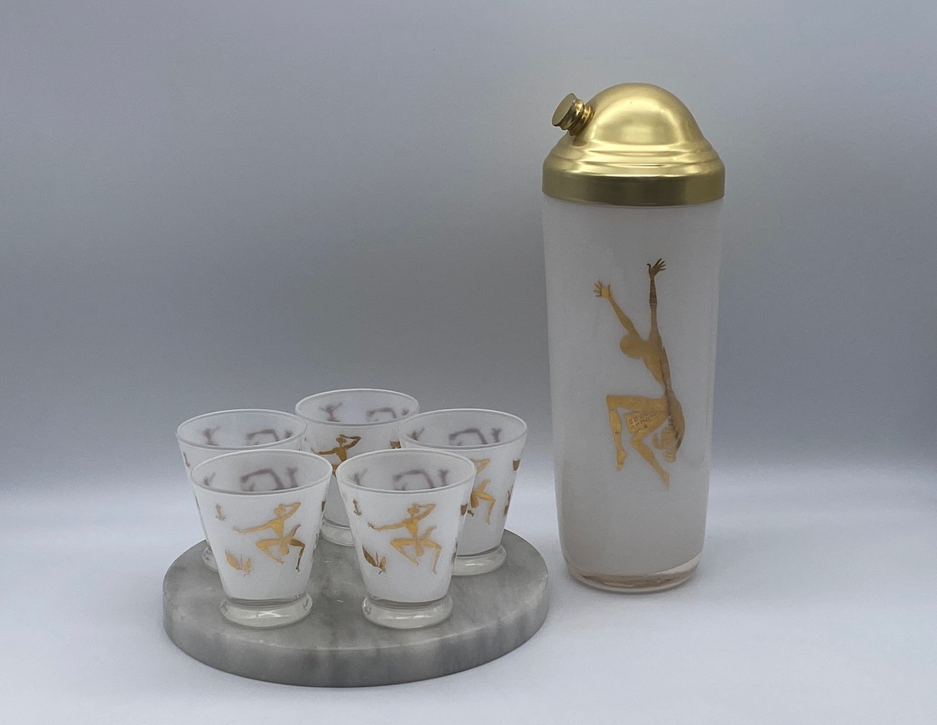 Lot De 2 Beurriers Baccarat Cristal - Modèle Joséphine Baker Art Déco - France