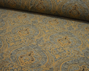 Upholstery fabric upholstery fabric baroque tendrils vintage woven heavy