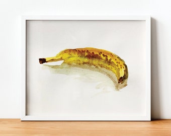 Banana Aquarel StillEven