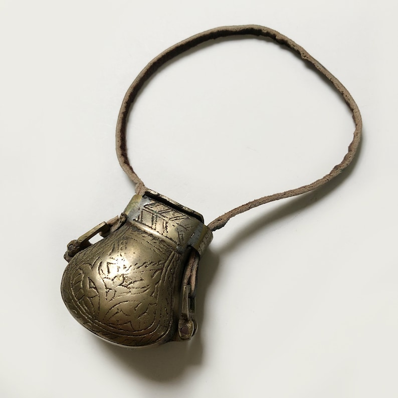 Ancient Ottoman Gunpowder Flaske Etsy