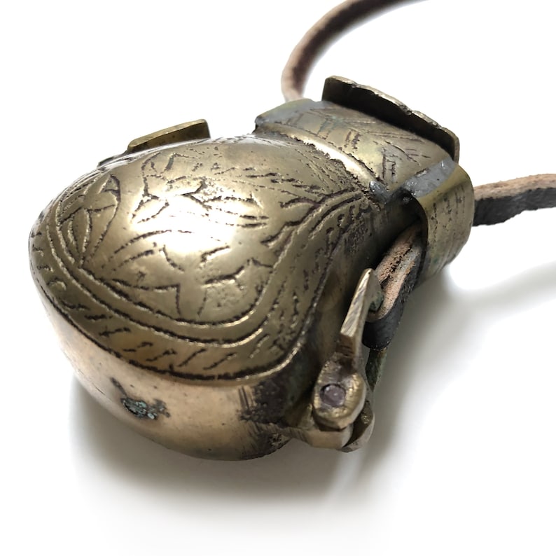 Ancient Ottoman Gunpowder Flaske Etsy Canada