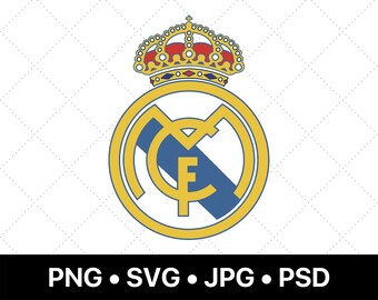 Real Madrid Logo Etsy