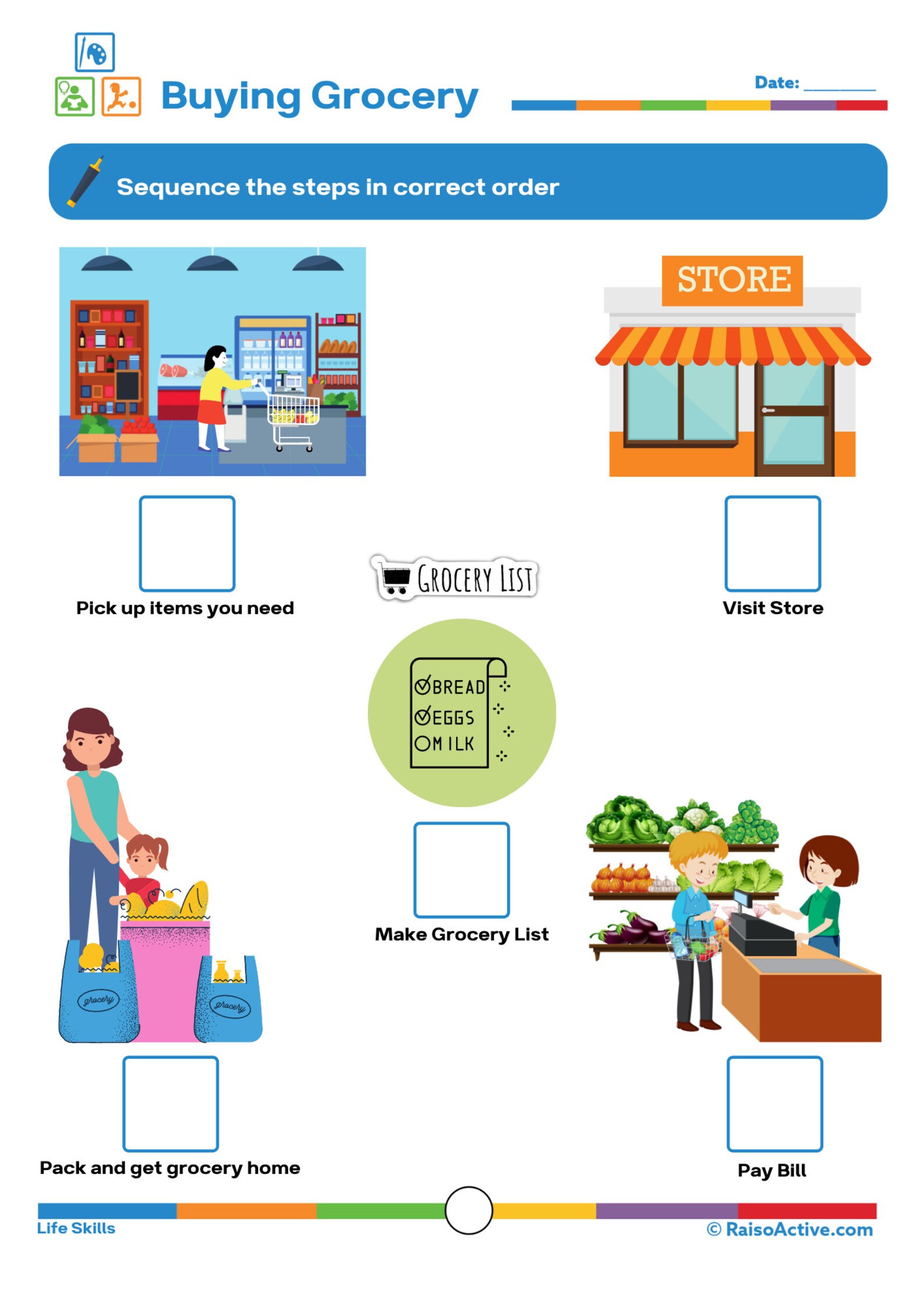 Life Skills Worksheets, Life Skills Printable, Good Behaviour Printable, Good Behaviour