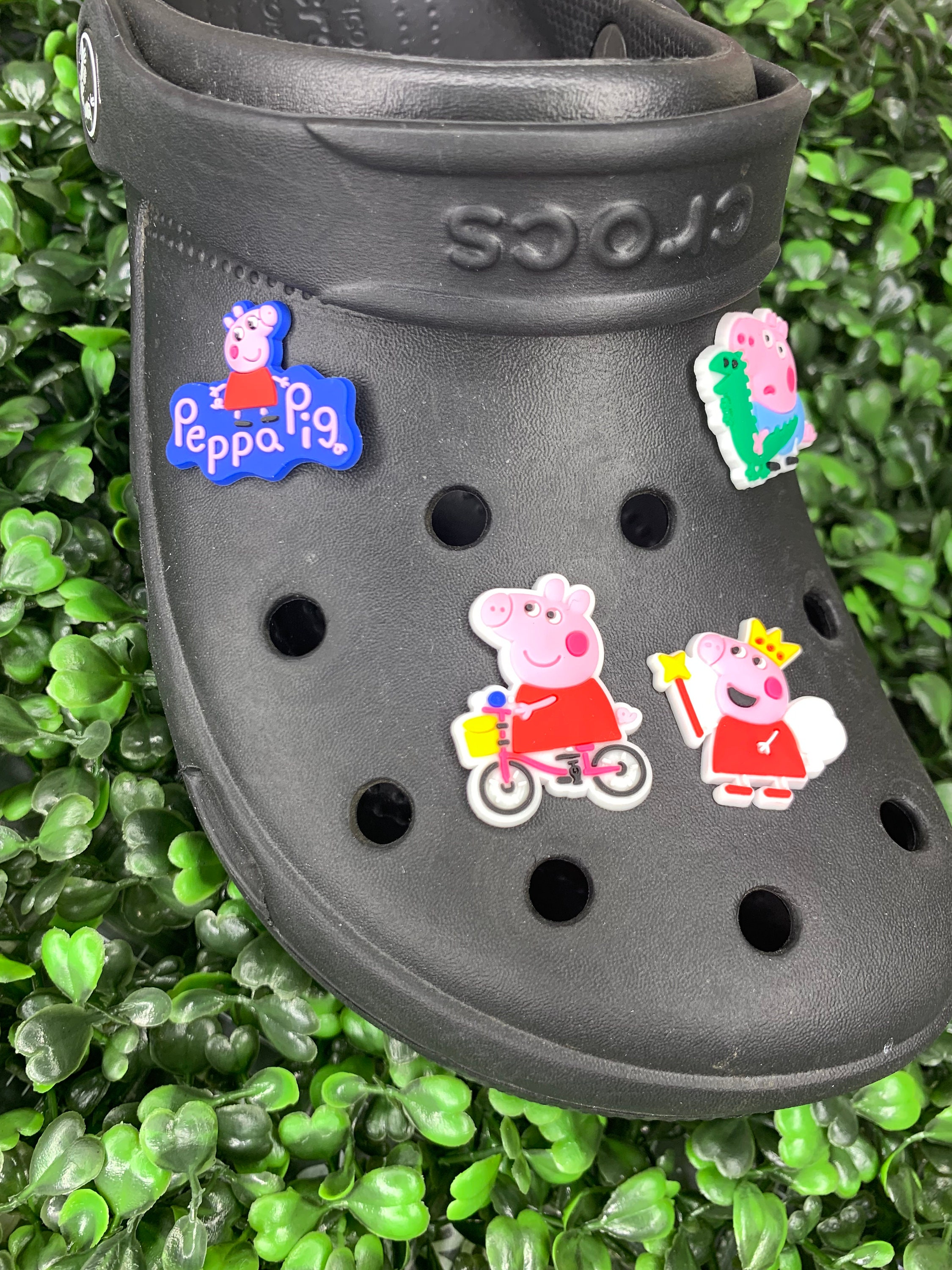 Peppa Pig Charms 4 Piece Peppa Pig Charms for Croc Etsy