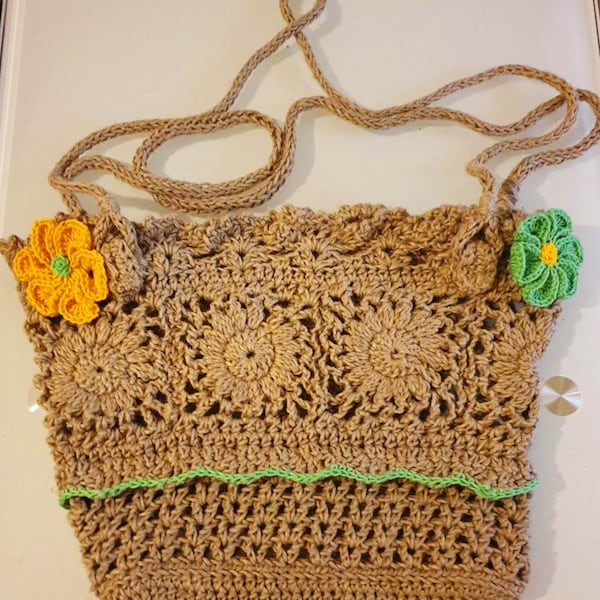 Sac Crochet - Fil de lin