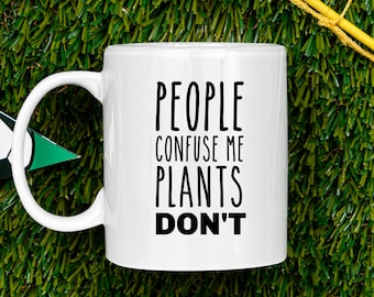 Personalized Gardening Mug: Funny Plant Lover Gift