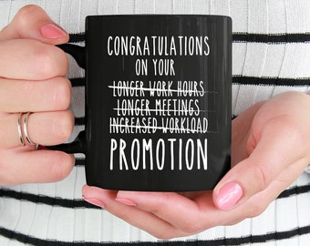 Promotion Gift Job Promotion Mug Work Promotion funny Promotion Gift for men and women