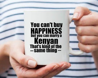 Personalized Kenyan Mug: Funny Quote Gift