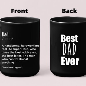 Dad Mug Gift for Dad Fathers Day Gift Birthday Gift for Dad Present for Dad to be Personalized Gift Ideas for daddy