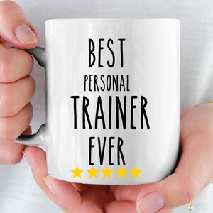 Personal Trainer mug Gift for Trainer Personalized Personal Trainer Mug Fitness Trainer Present Workout Gift Fitness Gift