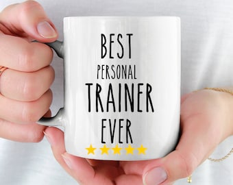 Taza de entrenador personal, regalo personalizado para entrenador de fitness