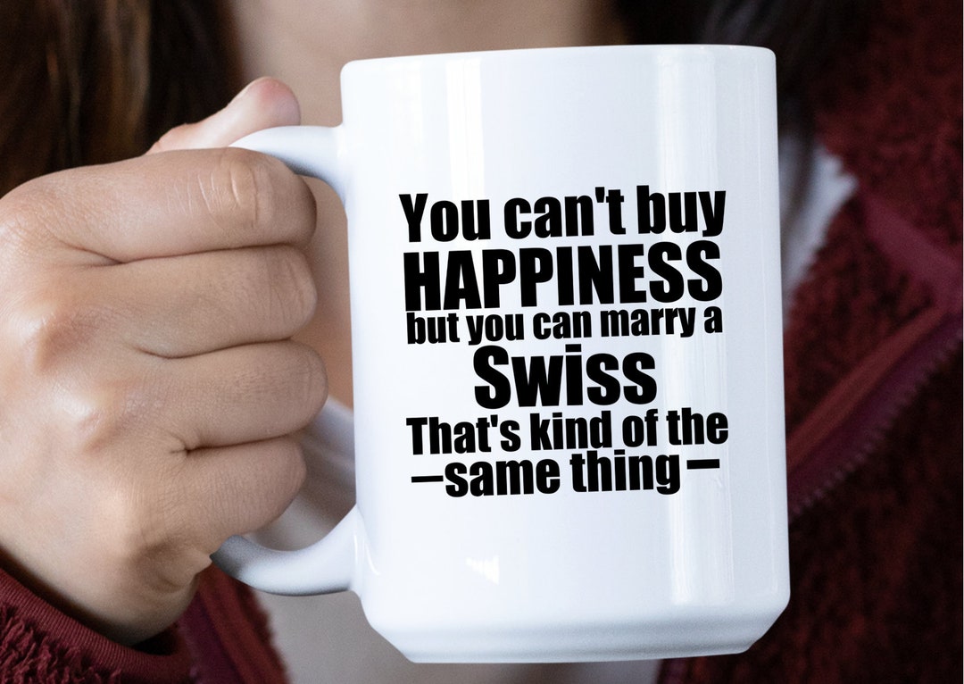 Swiss Mug Switzerland Mug Personalized Switzerland Gift Gift for Swiss
