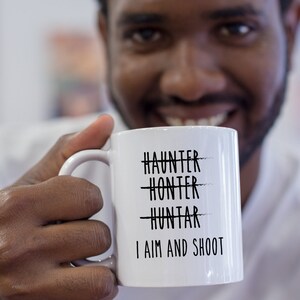 Hunter Mug Personalized Hunting Mug Funny Hunting Gifts Hunting Dad Hunting Gifts for men