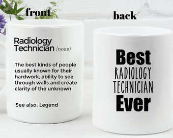 Personalized Radiology Technician Mug - Gift for Radiologic Tech