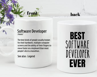 Personalisierte Software Programmierer Tasse - Lustiges Computer Science Geschenk