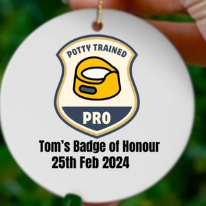 Personlig milstolpe för potträning: Keramisk gåva