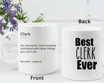 Worlds most Awesome Clerk - Ornament Worlds most Awesome Clerk - Ornament