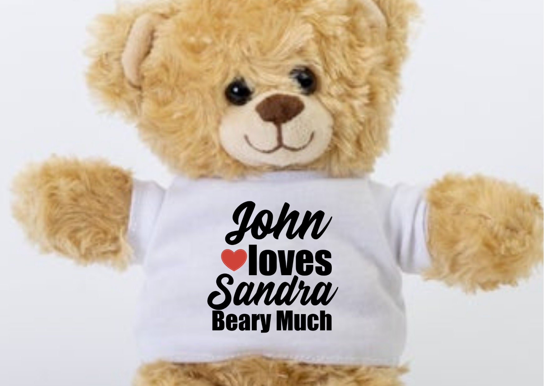 custom face teddy bear