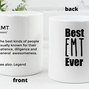 EMT Gift Paramedic Mug Ambulance Mug Medical Mug Ems Gift Emt Mug First Responder Gift Emt Gift First Responder Mug Paramedic Gift