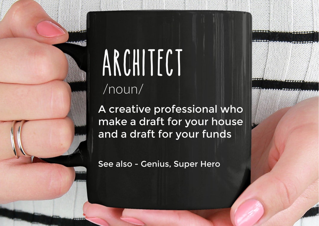 Personalized Architect Definition Mug - Funny - Etsy