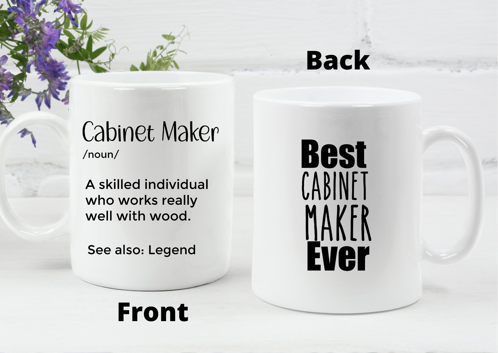 Tazza personalizzata per falegname, divertente regalo per falegnami
