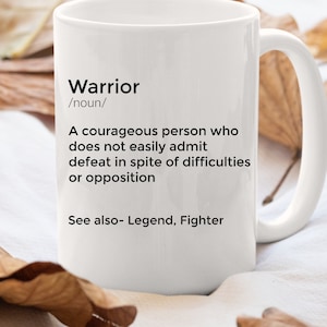 Warrior Personalized Warrior Gift alcoholics Anonymous Alcohol Addiction Recovery breast cancer support cancer fighter gift cancer survivor