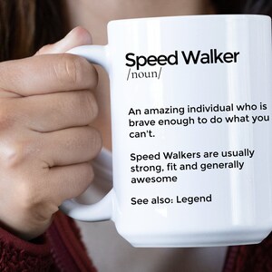 Speed Walker Mug Speed Walking Mug Personalized Mug for Speed Walker funny Speed Walking Gift Idea Walking is my Therapy Sports Coach Gift