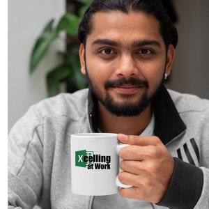 Analyst Mug Excel Spreadsheet Mug Accounting Gift Accounting mug Spreadsheet Mug Spreadsheet gift Analyst coffee Mug Excel mug