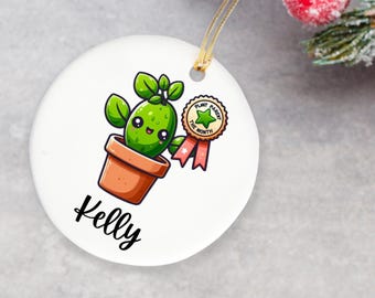 Prezent dla miłośnika roślin: Ceramiczna ozdoba roślinna