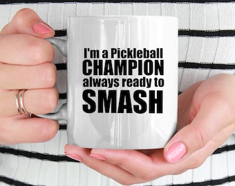 Personalized Pickleball Player Mug: Retirement Gift