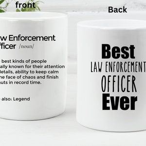 Police Mug Personalized Law Enforcement Officers Mug Cop Mug funny Police Gift Police Appreciation gift First Responder