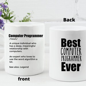 Computer Programmer Gift Computer Programmer Mug Computer Programming Gift ideas Programming mug