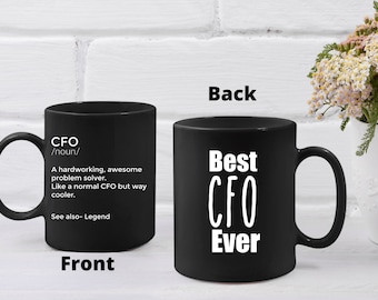 CFO Definition Mug: Chief Financial Officer Gift