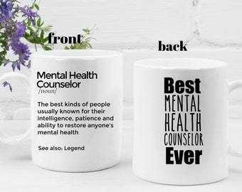 Caneca de Conselheiro de Saúde Mental: Presente Personalizado para Terapeutas