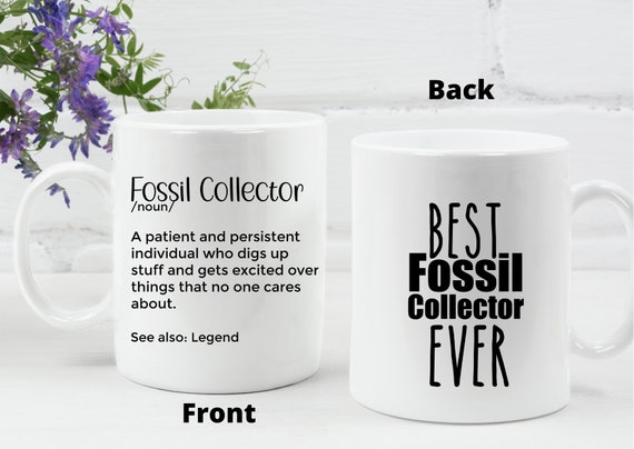 Fossil Sammler Tasse Fossil Hunter Becher Fossil Becher Fossil