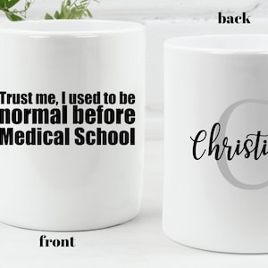 Student Mug Personalized Gift for Medical  Student Funny Medical Student Mug Sarcasm Student Gift Student  Doctor in Training Doctor
