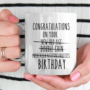 Personalized birthday mug Birthday present Personalized happy birthday gift funny Birthday Gifts Funny BIrthday Mug