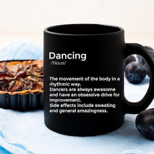 Dancer Mug Dance Gift Personalized Dance Teacher Gift Hip hop Dancer mug Custom Dance mug