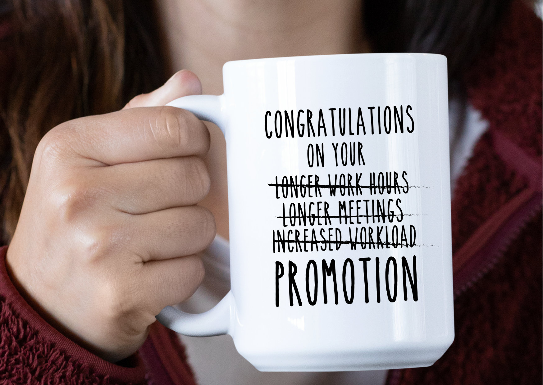 Promotion Gift Funny Job Promotion Mug Work Promotion Funny Promotion