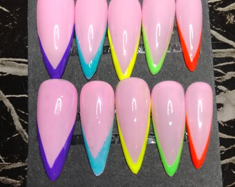 French Nails Etsy