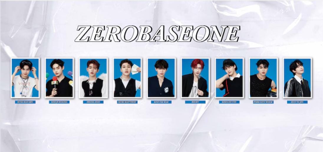 ZEROBASEONE ZB1 Pop-up Store 2024 Japan - Official Merch