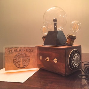 Tesla Box Mystery Puzzle Box Home Adventure Escape Game Cluebox image 5