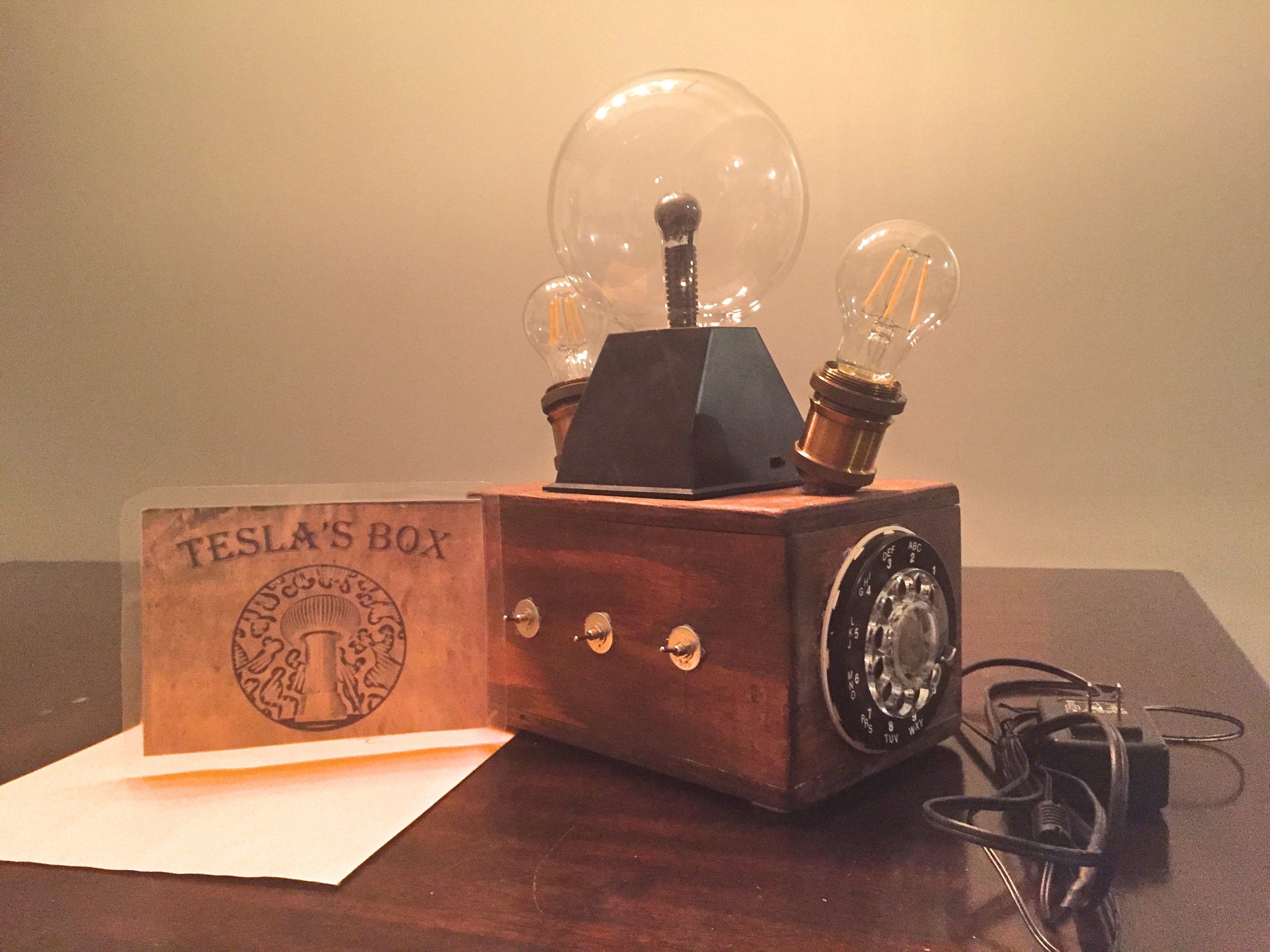 Tesla Box Mystery Puzzle Box Escape Room Home Game Etsy Canada