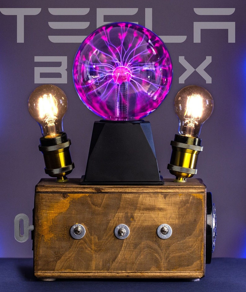 Tesla Box Mystery Puzzle Box Inicio Aventura Juego de escape Cluebox imagen 2