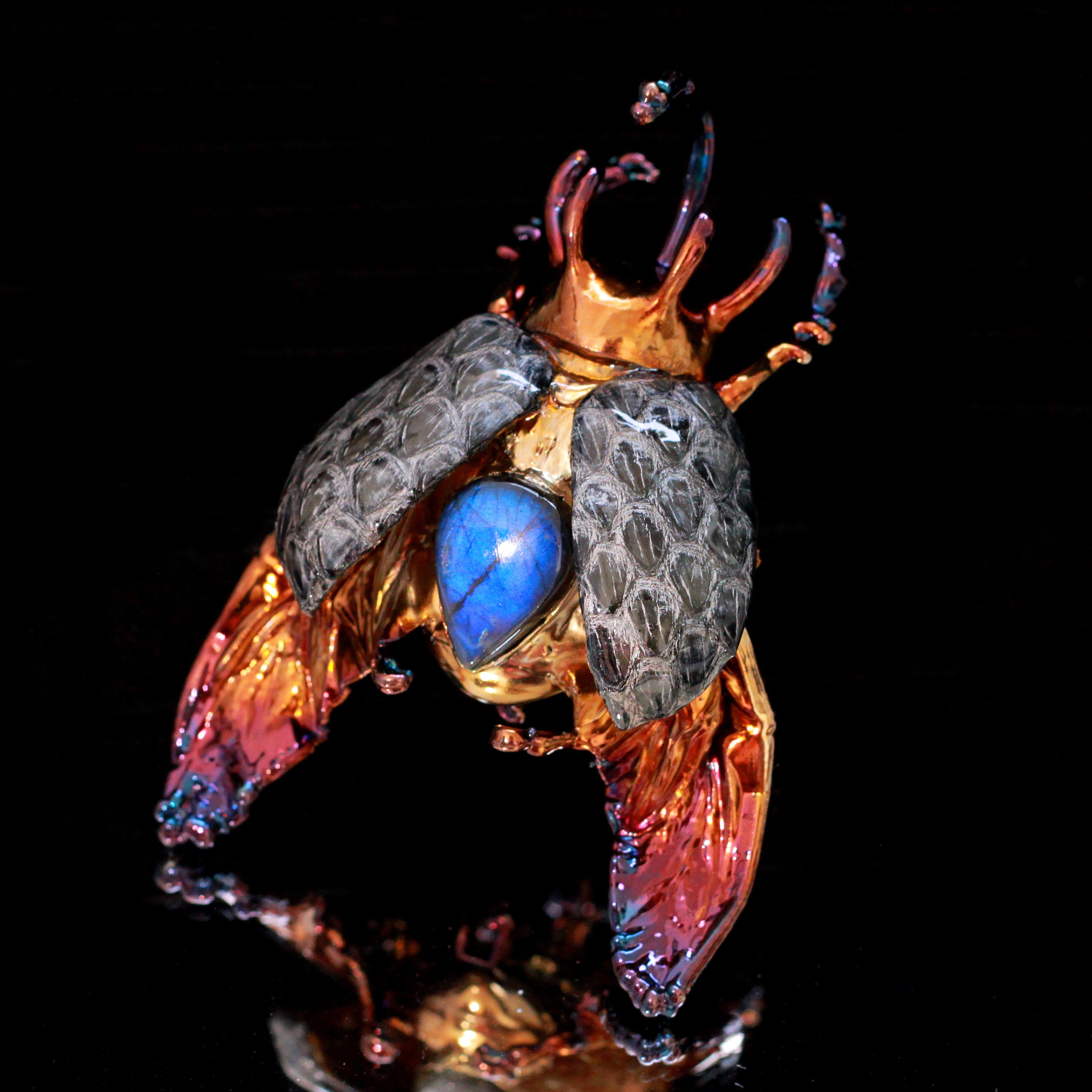 Silver Beetle Necklace / Bug Pendant / Insect Jewelry / Bug - Etsy Canada