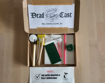 DIY Wax Jewellery Carving Kit - Make Your Own Jewellery - Dead Craft®